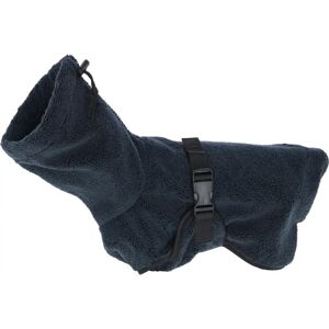 Kerbl Dog Bathrobe - Blue, S, 40cm Back Length - Dog Clothing Kerbl Dog Bathrobe - Blue, S, 40cm Back Length - Dog Clothing