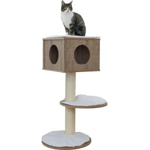 Kerbl Dinari light Wall Cat Tree - MDF, brown/white Kerbl Dinari light Wall Cat Tree - MDF, brown/white
