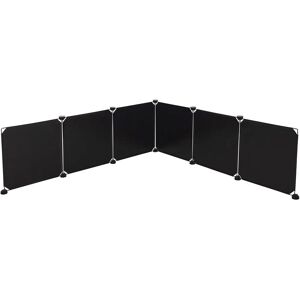 Kerbl Indoor Kleintier Gehege - 12 Elemente - Schwarz Kerbl Indoor Kleintier Gehege - 12 Elemente - Schwarz