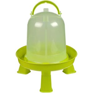 Kerbl Poultry Waterer - 1.5L, Green, Feet 4.6cm - Poultry Drinkers Kerbl Poultry Waterer - 1.5L, Green, Feet 4.6cm - Poultry Drinkers