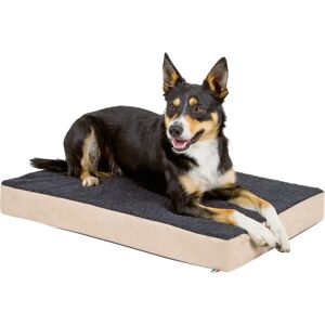 Kerbl Memory Foam Hundemadrass 75x115cm Beige/Antrasitt Kerbl Memory Foam Hundemadrass 75x115cm Beige/Antrasitt
