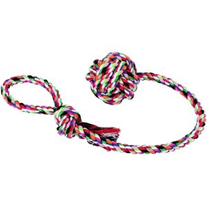 Kerbl Boule de coton avec corde - Jouets à mâcher - Publicité Kerbl Boule de coton avec corde - Jouets à mâcher - Publicité