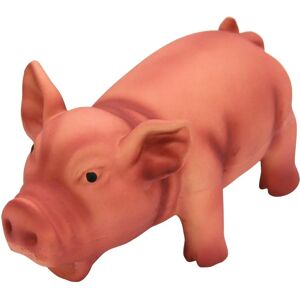 Jouet pour chien Cochon en latex - 15cm Couleurs assorties - Publicité Jouet pour chien Cochon en latex - 15cm Couleurs assorties - Publicité