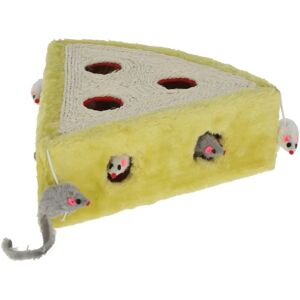 Kerbl Cheesy Yellow Cat Toy - Interactive, Soft, Promotes Hunting Kerbl Cheesy Yellow Cat Toy - Interactive, Soft, Promotes Hunting