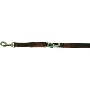 Laisse pour chien Kerbl VEGAS marron - 240cm, 22mm, renforcée Laisse pour chien Kerbl VEGAS marron - 240cm, 22mm, renforcée