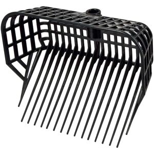 Fourche de lit noire en forme de panier Kerbl - Râteau pour literie Fourche de lit noire en forme de panier Kerbl - Râteau pour literie