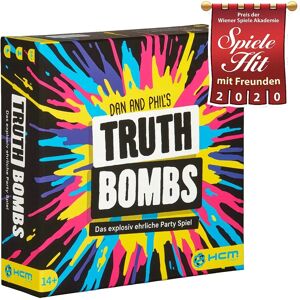HCM Kinzel GmbH Truth Bombs - Party Game - 23x22x40 cm HCM Kinzel GmbH Truth Bombs - Party Game - 23x22x40 cm