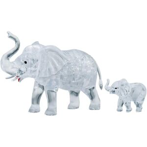 Unbekannt 3D Elephant Pair - 46 Pieces Puzzle Unbekannt 3D Elephant Pair - 46 Pieces Puzzle