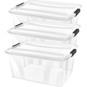 SIENA HOME Anzio Aufbewahrungsbox - BPA-frei, Stapelbar, 21L SIENA HOME Anzio Aufbewahrungsbox - BPA-frei, Stapelbar, 21L