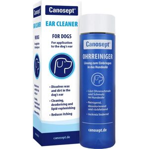 Nettoyant auriculaire pour chiens Canosept - 125ml - Solution pour oreilles de chiens Nettoyant auriculaire pour chiens Canosept - 125ml - Solution pour oreilles de chiens