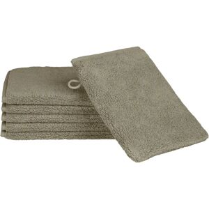 Ross Sensual Skin Waschhandschuh - 6er Set - Grau - 16x22 cm Ross Sensual Skin Waschhandschuh - 6er Set - Grau - 16x22 cm