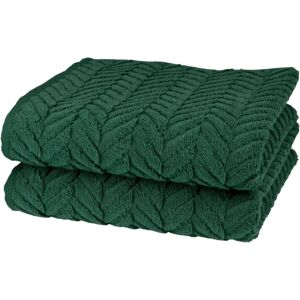 Ross Sensual 9001 - 2er Pack Grüne Baumwollhandtücher Ross Sensual 9001 - 2er Pack Grüne Baumwollhandtücher