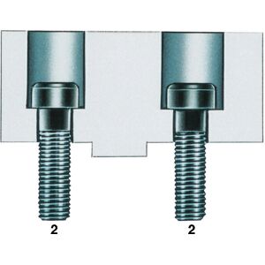 Śruba mocująca M20x40 RÖHM do szczęk 500/630 mm - Noga zaciskowa Śruba mocująca M20x40 RÖHM do szczęk 500/630 mm - Noga zaciskowa