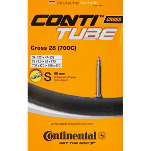 Continental Cross28 700c Inner Tube - Black, Long Valve - Road Bicycle Tube Continental Cross28 700c Inner Tube - Black, Long Valve - Road Bicycle Tube