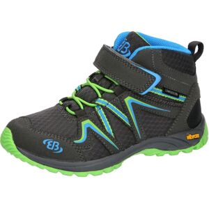 Brütting Outdoorstiefel Rockwall - grau/blau/lemon 27 Brütting Outdoorstiefel Rockwall - grau/blau/lemon 27