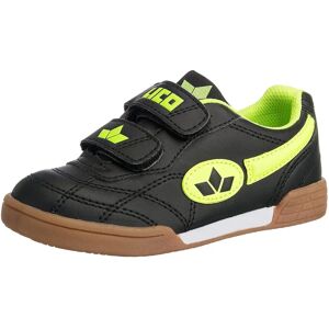 LICO Bernie V Børnesko - Sort, Gul - Indendørssko LICO Bernie V Børnesko - Sort, Gul - Indendørssko