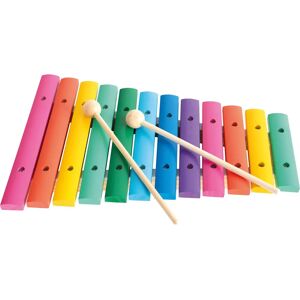 Dřevěný duhový xylofon Bino 86554 12 tónů pro děti Dřevěný duhový xylofon Bino 86554 12 tónů pro děti