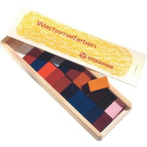 Blocs de cire Stockmar - 24 couleurs assorties - Boîte en bois - Publicité Blocs de cire Stockmar - 24 couleurs assorties - Boîte en bois - Publicité
