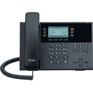 Auerswald D-210 Sort IP-telefon - 3 Linjer, LCD, VoIP Auerswald D-210 Sort IP-telefon - 3 Linjer, LCD, VoIP