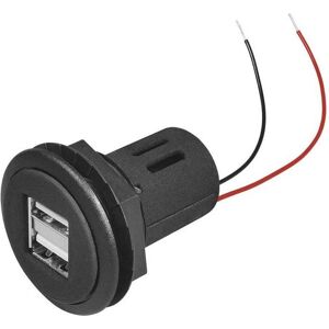 ProCar Pro Car USB Prise USB Intégrée 2x USB - Prise USB voiture ProCar Pro Car USB Prise USB Intégrée 2x USB - Prise USB voiture