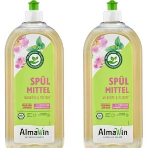 ALMAWIN Wildrose Zitronenmelisse Eco Geschirrspülmittel 1L ALMAWIN Wildrose Zitronenmelisse Eco Geschirrspülmittel 1L