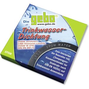 Gebo V00036900 Joint eau EPDM - 42,4mm - Pour Tuyaux en acier - Publicité Gebo V00036900 Joint eau EPDM - 42,4mm - Pour Tuyaux en acier - Publicité