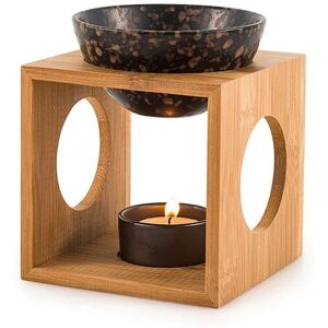 Lampe aromathérapie Pajoma 14576S - Céramique bambou noir - Publicité Lampe aromathérapie Pajoma 14576S - Céramique bambou noir - Publicité