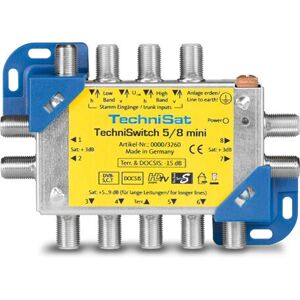 TechniSat TechniSwitch 5/8 MINI - Satelitní a pozemní multischalter TechniSat TechniSwitch 5/8 MINI - Satelitní a pozemní multischalter