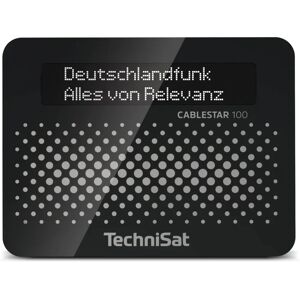 TechniSat CABLESTAR 100 - Récepteur radio câble numérique - Noir TechniSat CABLESTAR 100 - Récepteur radio câble numérique - Noir