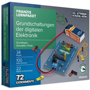Franzis Verlag 67204 Kinder-Wissenschaftsspielzeug - Lernpaket Digitale Elektronik Franzis Verlag 67204 Kinder-Wissenschaftsspielzeug - Lernpaket Digitale Elektronik