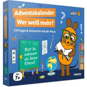 Franzis Verlag Maus - Adventskalender mit Fragen & Antworten für 7+ - Produktart Franzis Verlag Maus - Adventskalender mit Fragen & Antworten für 7+ - Produktart