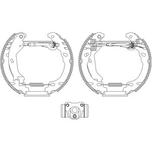 TEXTAR 84064600 Pastiglie Tamburo Freno - Kit Freno a Tamburo TEXTAR 84064600 Pastiglie Tamburo Freno - Kit Freno a Tamburo