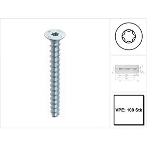 Tornillo de Anclaje Heco Multi Monti Plus - 6x60mm, 100 pz - Concreto y Madera Tornillo de Anclaje Heco Multi Monti Plus - 6x60mm, 100 pz - Concreto y Madera