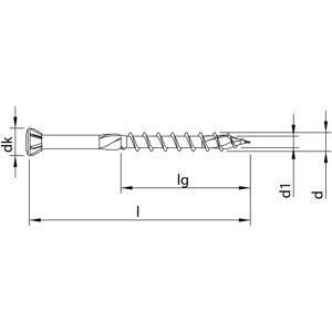 Vis HECO-Topix-Plus 3,5x35mm - Tête Fraisée, Filetage Partiel - 60272 - Publicité Vis HECO-Topix-Plus 3,5x35mm - Tête Fraisée, Filetage Partiel - 60272 - Publicité