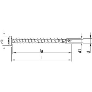 Vite Heco-Topix-Plus - Ø4x35mm - Testa tonda - Filettatura variabile - T20 - Confezione da 500 Vite Heco-Topix-Plus - Ø4x35mm - Testa tonda - Filettatura variabile - T20 - Confezione da 500