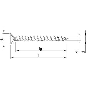 Tornillo Heco Topix Plus 4x60mm Azul - Tornillo de madera Tornillo Heco Topix Plus 4x60mm Azul - Tornillo de madera