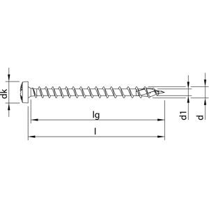 HECO Heco-Topix-Plus Ø5x60mm Vis à bois - Bleu - 200 pcs HECO Heco-Topix-Plus Ø5x60mm Vis à bois - Bleu - 200 pcs