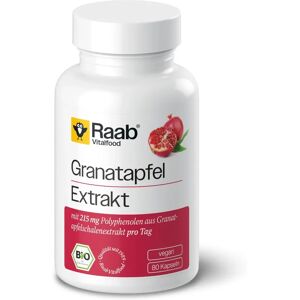Raab Vitalfood Organic Pomegranate Extract Capsules - Dietary Supplement Raab Vitalfood Organic Pomegranate Extract Capsules - Dietary Supplement