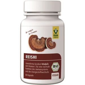 Raab Reishi Bio - Apoya inmunidad y energía - 80 cápsulas Raab Reishi Bio - Apoya inmunidad y energía - 80 cápsulas