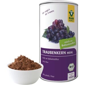 Raab Vitalfood Bio Traubenkernmehl - Hoch in Ballaststoffen Raab Vitalfood Bio Traubenkernmehl - Hoch in Ballaststoffen