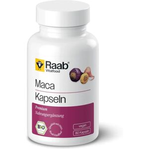 Raab Vitalfood Organic Maca Capsules - Dietary Supplement Raab Vitalfood Organic Maca Capsules - Dietary Supplement