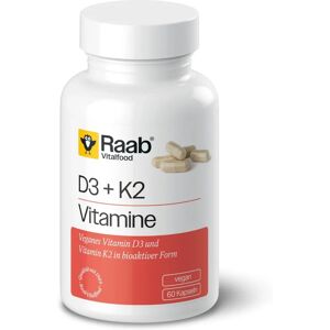 Raab Vitalfood Vegan D3 K2 - Supports Bone & Immunity Raab Vitalfood Vegan D3 K2 - Supports Bone & Immunity