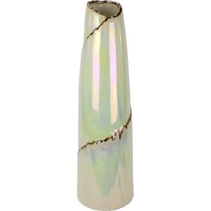 Home Affaire guldfärgad keramvase 13x50cm - Vas Home Affaire guldfärgad keramvase 13x50cm - Vas