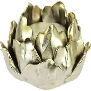 I.GE.A. Artischocke Kerzenhalter - Keramik, Gold 9cm I.GE.A. Artischocke Kerzenhalter - Keramik, Gold 9cm