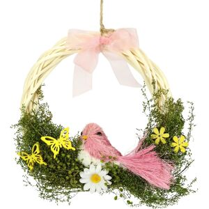I.GE.A. Frühlingskranz mit Blumen, Vogel, Schleife - Türkranz I.GE.A. Frühlingskranz mit Blumen, Vogel, Schleife - Türkranz