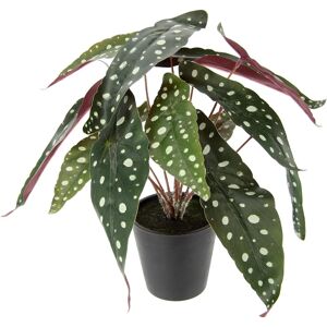 IGEA Kunstplant - 30x26x20cm - Groen - Binnen Decoratie - Real Touch IGEA Kunstplant - 30x26x20cm - Groen - Binnen Decoratie - Real Touch