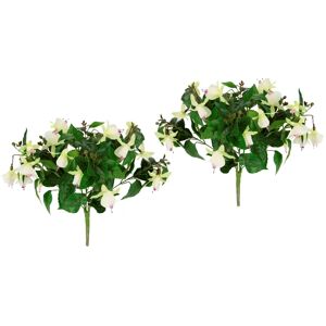 I.GE.A. Fuchsienbusch Kunstblumen - Kunstblumen 2er Set I.GE.A. Fuchsienbusch Kunstblumen - Kunstblumen 2er Set
