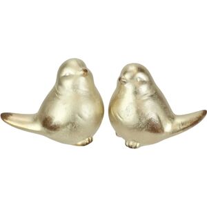 I.GE.A. Gold Keramik Vogel - 2er Set Dekorationsfigur I.GE.A. Gold Keramik Vogel - 2er Set Dekorationsfigur