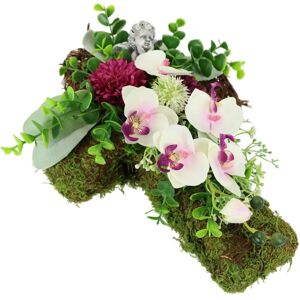 MODERNE HAUSFRAU - Mooskreuz mit Orchideen - Green MODERNE HAUSFRAU - Mooskreuz mit Orchideen - Green
