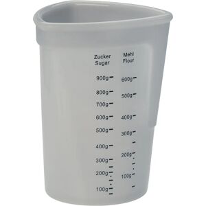 Taza medmedidora de silicona platino 1 l - Lurch Taza medmedidora de silicona platino 1 l - Lurch